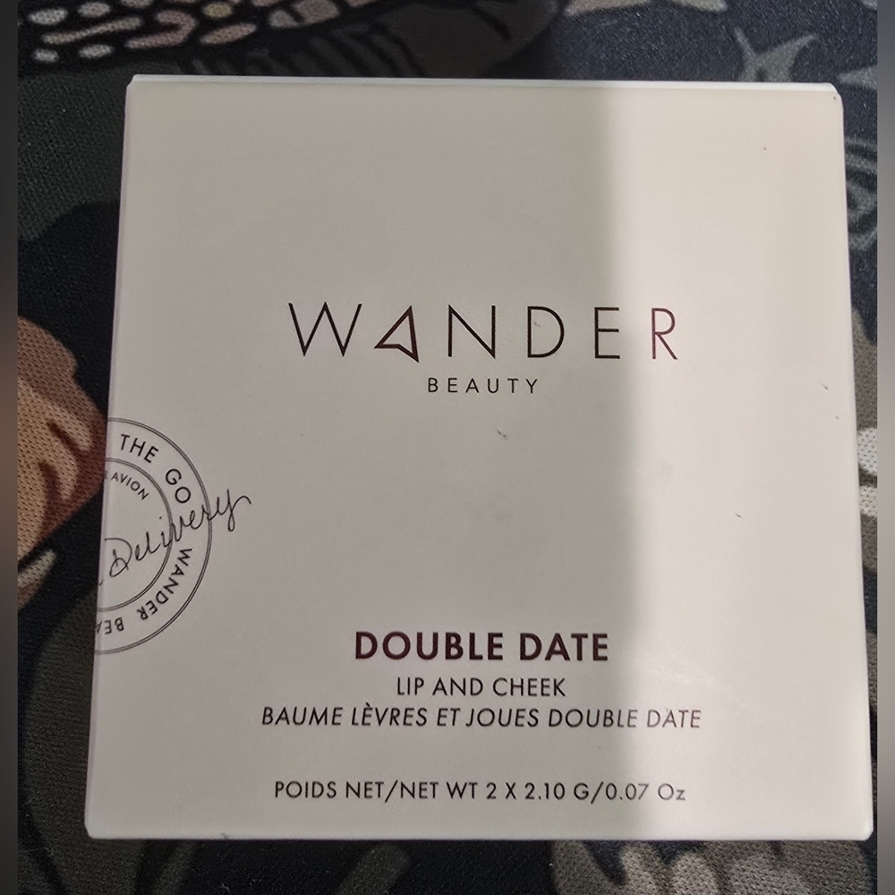 WANDER BEAUTY Double Date Lip & Cheek Duo Shade Be Mine & Swipe 4.2g NIB - Picture 2 of 6